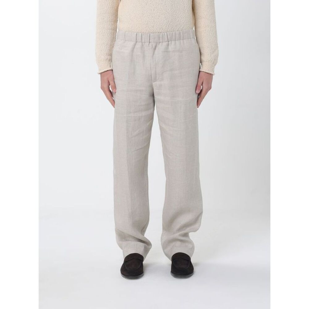 Lardini Men Lardini Cotton Wide-Leg Trousers